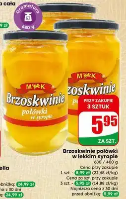 Dino Brzoskwinie połówki w lekkim syropie oferta