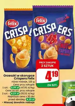 Dino Orzeszki w skorupce Crispers różne rodzaje oferta
