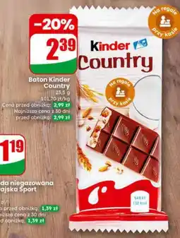 Dino Baton Kinder Country oferta