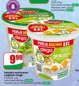 Dino Sałatka warzywna z jajkiem 2 rodzaje oferta