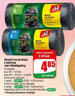 Dino Worki na śmieci z taśmą Jan Niezbędny oferta