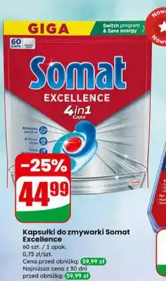 Dino Kapsułki do zmywarki Excellence oferta