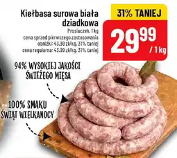 Polomarket Kiełbasa surowa biała dziadkowa Prosiaczek oferta