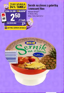 Polomarket Sernik na zimno z galertką i owocami Neo oferta