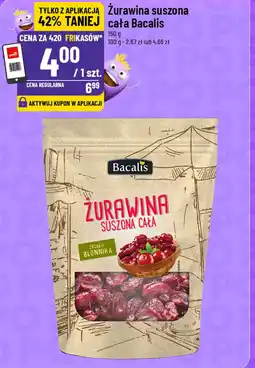 Polomarket Żurawina suszona cała Bacalis oferta