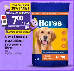 Polomarket Sucha karma dla psa z drobiem i wołowioną Heros oferta