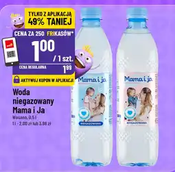 Polomarket Woda niegazowany Mama i Ja oferta