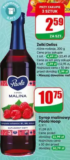 Dino Syrop malinowy Paola Hoop oferta