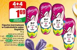 Dino Figurka karmelowa w czekoladzie zając Goplana oferta