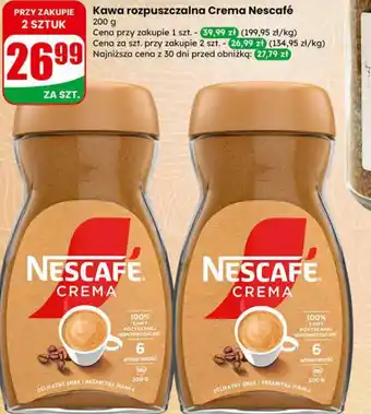Dino Kawa rozpuszczalna Crema Nescafé oferta