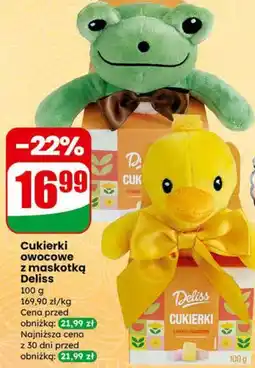 Dino Cukierki owocowe z maskotką Deliss oferta