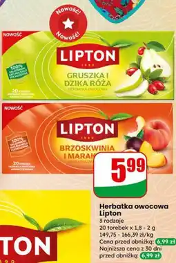 Dino Herbatka owocowa Lipton oferta