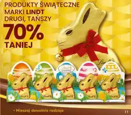 Dino PRODUKTY ŚWIĄTECZNE MARKI LINDT DRUGI, TAŃSZY 70% TANIEJ oferta