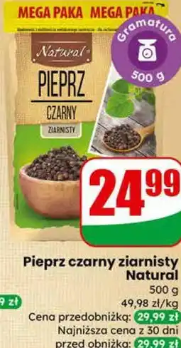 Dino Pieprz czarny ziarnisty Natural oferta