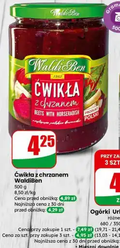 Dino Ćwikła z chrzanem WaldiBen oferta