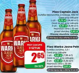 Dino Piwo Warka Jasne Pełne oferta