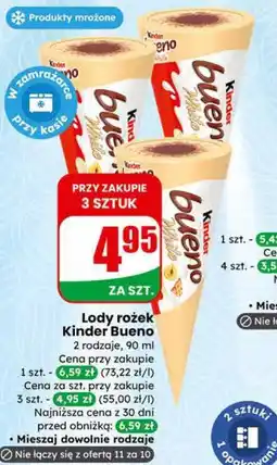 Dino Lody rożek Kinder Bueno oferta