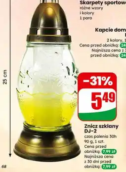 Dino Znicz szklany DJ-2 oferta