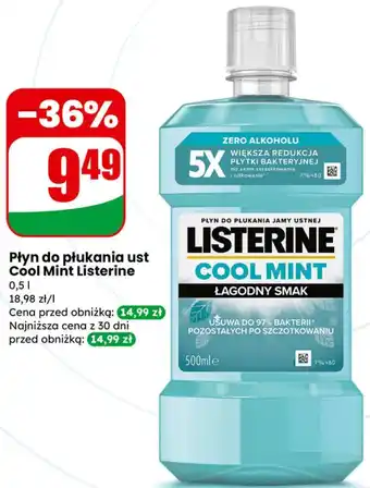 Dino Płyn do płukania ust Cool Mint Listerine oferta