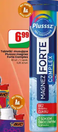Dino Tabletki musujące Plusssz magnez Forte Complex oferta