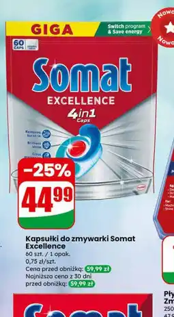 Dino Kapsułki do zmywarki Somat Excellence oferta