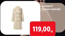 Lidl esmara Trencz damski oferta