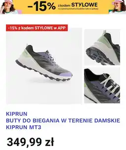 Decathlon KIPRUN BUTY DO BIEGANIA W TERENIE DAMSKIE KIPRUN MT3 oferta