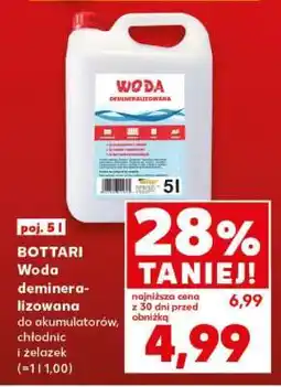 Kaufland BOTTARI Woda demineralizowana oferta