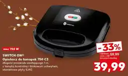 Kaufland SWITCH ON Opiekacz do kanapek 750 C3 oferta