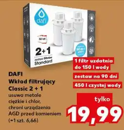 Kaufland DAFI Wkład filtrujący Classic 2 + 1 oferta