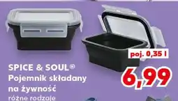 Kaufland SPICE & SOUL Pojemnik składany na żywność oferta