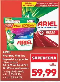 Kaufland ARIEL Proszek, Płyn lub Kapsułki do prania oferta