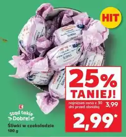 Kaufland Śliwki w czekoladzie 100 g oferta