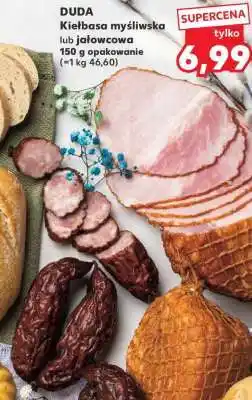Kaufland DUDA Kiełbasa myśliwska lub jałowcowa oferta