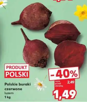 Kaufland Polskie buraki czerwone luzem 1 kg oferta