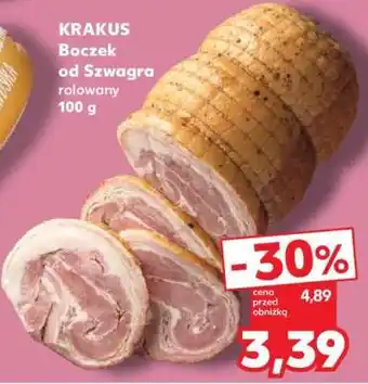 Kaufland KRAKUS Boczek od Szwagra rolowany 100 g oferta