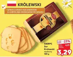 Kaufland SIERPC Ser Królewski wędzony 100 g oferta
