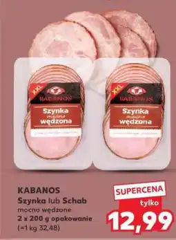 Kaufland KABANOS Szynka lub Schab oferta