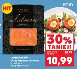 Kaufland CONNOISSEUR Łosoś wędzony na zimno w plastrach oferta