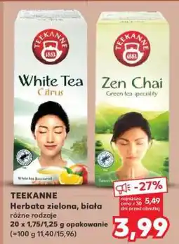 Kaufland TEEKANNE Herbata zielona, biała oferta