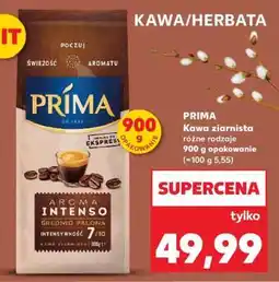 Kaufland PRIMA Kawa ziarnista oferta