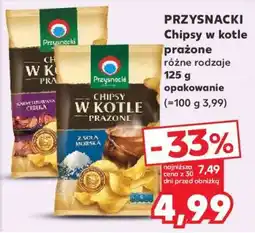 Kaufland PRZYSNACKI Chipsy w kotle prażone oferta