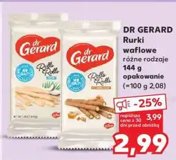 Kaufland DR GERARD Rurki waflowe oferta