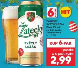 Kaufland Žatecký Světlý Ležák oferta