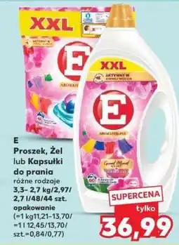 Kaufland E Proszek, Żel lub Kapsułki do prania oferta