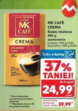 Kaufland MK CAFÉ Crema oferta