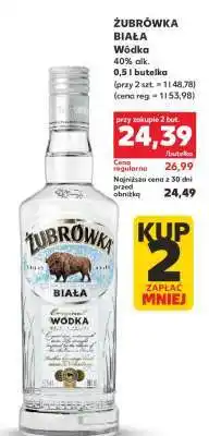Kaufland ŻUBRÓWKA BIAŁA oferta