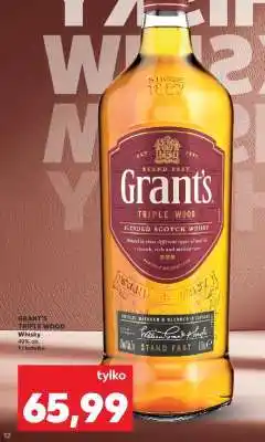 Kaufland GRANT'S TRIPLE WOOD Whisky oferta
