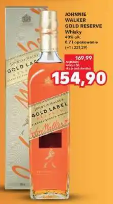 Kaufland JOHNNIE WALKER GOLD RESERVE oferta