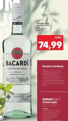 Kaufland BACARDI CARTA BLANCA, SPICED oferta